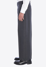 Valentino Tailored Wool Pants Gray 5V0RBI95-AEQ-7KC