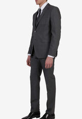 Tonello Single-Breasted Three-Piece Suit in Wool Gray 01AD230Y-2316U-900