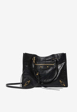 Balenciaga Small Le City Nappa Leather Tote Bag Black 852609-210F6-1000