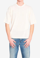 Roberto Collina Solid Crewneck T-shirt Beige 261MYA11021--02