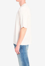 Roberto Collina Solid Crewneck T-shirt Beige 261MYA11021--02