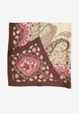 Valentino Printed Silk Scarf Multicolor 8W2EI114-BUR-BV8