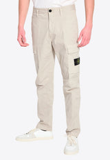Stone Island Logo Patch Cargo Pants Gray L1S153100032-S0A10-V0061