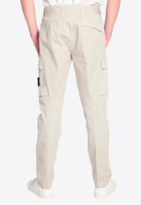 Stone Island Logo Patch Cargo Pants Gray L1S153100032-S0A10-V0061