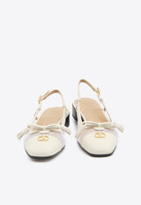 Valentino Valet Du Roi Slingback Flats White 8W2S0MH0-PDY-C2U
