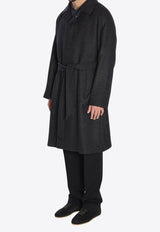 Tagliatore Midi Salomon Coat Gray SALOMON-120070-S617