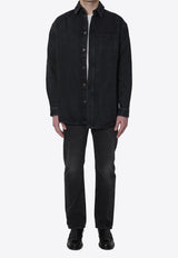 Loewe Anagram Denim Overshirt Black H526Y1DX02--1100
