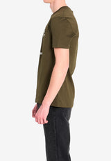 Dolce & Gabbana DG Logo Patch T-shirt Green G8RN8Z-G7PPA-N4816