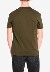 Dolce & Gabbana DG Logo Patch T-shirt Green G8RN8Z-G7PPA-N4816