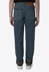 Burberry Dexter Straight-Leg Jeans Blue 8116361--A1322