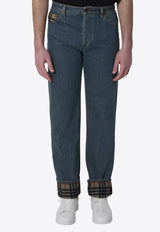 Burberry Dexter Straight-Leg Jeans Blue 8116361--A1322