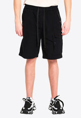 Dolce & Gabbana Cargo Bermuda Shorts Black GP1C5T-HUMS8-N0000