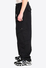 Dolce & Gabbana Elasticated Cargo Pants Black GP1C1T-FUFN9-N0000
