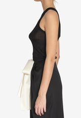 Saint Laurent Ribbed Tank Top Black 863133-Y77IR-1000