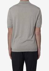 John Smedley Adrian Polo T-shirt Gray ADRIAN--PARCHMENT