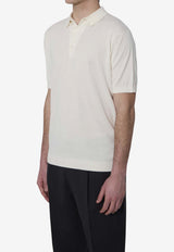 John Smedley Adrian Polo T-shirt Cream ADRIAN--STARCH
