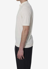 John Smedley Adrian Polo T-shirt Cream ADRIAN--STARCH