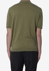 John Smedley Adrian Polo T-shirt Green ADRIAN--TARRAGON