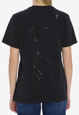 Dolce & Gabbana Printed Jersey T-shirt Black F8V90T-GDDH4-S9000