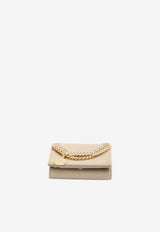 Stella McCartney Falabella Faux Leather Tri-Fold Wallet Cream 7P0084-W9355-9300