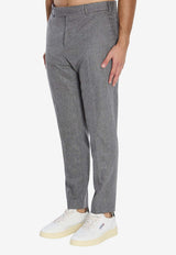 PT Torino Flannel Tailored Pants Gray CORTZ1Z00FWD-TO03-0230
