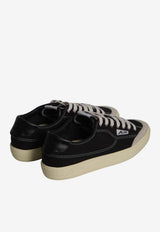 Autry Windscape Canvas Low-Top Sneakers Black SCLM--CU01