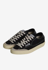 Autry Windscape Canvas Low-Top Sneakers Black SCLM--CU01