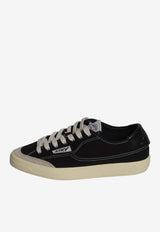 Autry Windscape Canvas Low-Top Sneakers Black SCLM--CU01