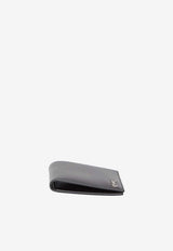 Saint Laurent Tiny Cassandre East/West Wallet Black 607727-1JB0E-1000