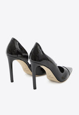 Jimmy Choo Brigitte 100 Patent Leather Pumps Black BRIGITTE100-PAT-BLACK