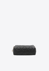 Tory Burch Fleming Soft Quilted Nappa Crossbody Bag Black 169226--001