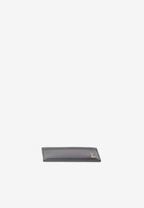 Saint Laurent Small Tiny Cassandre Cardholder Black 607603-1JB0E-1000