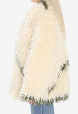 jakke Cocoon Coat Jacket Cream C1010--CREMA