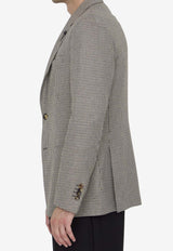 Lardini Houndstooth Single-Breasted Blazer Multicolor IV528AE-IVSF63401-120MA