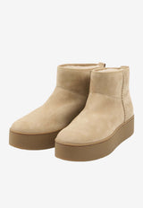 Hogan Shearling Ankle Boots Beige HXW6980FT50-6RN-C808
