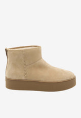 Hogan Shearling Ankle Boots Beige HXW6980FT50-6RN-C808