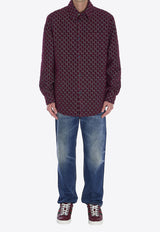 Gucci GG Bouclé Overshirt Bordeaux 787904-ZAQ5N-6419