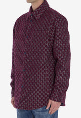 Gucci GG Bouclé Overshirt Bordeaux 787904-ZAQ5N-6419