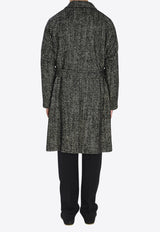 Tagliatore Midi Salomon Coat Black SALOMON-340319-EN870