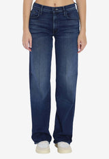 MOTHER Maven Sneak Straight-Leg Jeans Blue 10788-1156--HCM