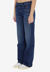 MOTHER Maven Sneak Straight-Leg Jeans Blue 10788-1156--HCM