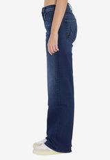 MOTHER Maven Sneak Straight-Leg Jeans Blue 10788-1156--HCM