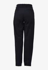Calvin Klein Straight-Leg Tailored Pants Blue 83WWPB06--416