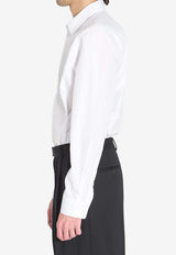 Burberry Embroidered Buttoned Shirt White 8122007--A1462