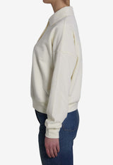 The Row Ribbed Polo T-shirt White 5748S-K290-SEA
