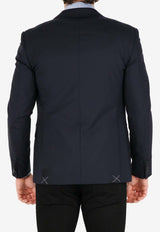 Tonello Double-Breasted Wool Jacket Navy 01G3R0X-1063U-600