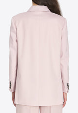 Max Mara Ombrosa Double-Breasted Jacket Pink 2611041171600-10267-022