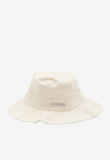 Jacquemus Le Bob Artichaut Bucket Hat White 22EACU00002A-E00014-110