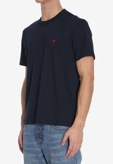 AMI PARIS Ami De Coeur T-shirt Blue BFUTS035-724-430