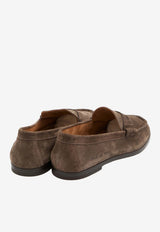 Common Projects Soft Suede Loafers Brown 2545--3940